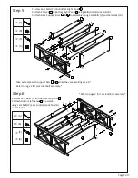 Предварительный просмотр 5 страницы convenience concepts 5 Tier Bookcase with Drawer Assembly Instructions Manual