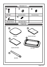 Preview for 2 page of convenience concepts 7100245 Assembly Instructions