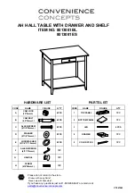 Предварительный просмотр 1 страницы convenience concepts 8013081BL Manual