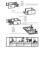 Предварительный просмотр 3 страницы convenience concepts 8043387 Assembly Instructions Manual