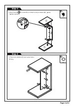 Preview for 4 page of convenience concepts ADMIRAL C 111241 Assembly Instructions