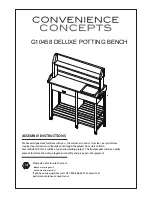 convenience concepts G10458 Assembly Instructions preview