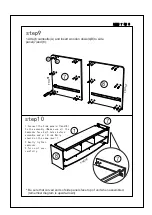 Предварительный просмотр 7 страницы convenience concepts Tribeca TV Stand 151311 Assembly Instructions Manual