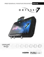 Convergent Design Odyssey 7 Manual предпросмотр