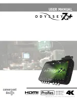 Предварительный просмотр 1 страницы Convergent Design Odyssey 7Q User Manual