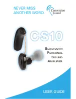 Conversion Sound CS10 User Manual preview