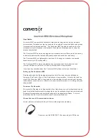 Conversor MM1 User Manual preview