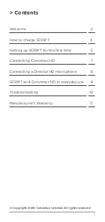 Conversor SCRIPT User Manual preview