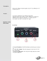 Предварительный просмотр 2 страницы Converters.TV 46 Operation Manual