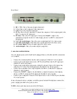 Preview for 4 page of Converters.TV CM-331 Operation Manual