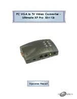 Converters.TV Ultimate XP Pro 520 Operation Manual предпросмотр