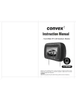 Предварительный просмотр 1 страницы Convex C-7001HR Instruction Manual