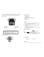 Предварительный просмотр 2 страницы Convex C-9092RM Instruction Manual