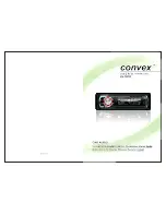 Convex CV-1010 User Manual preview