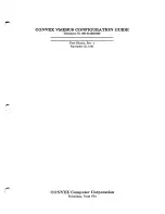 Convex VMEBUS Configuration Manual preview