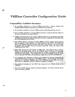 Preview for 3 page of Convex VMEBUS Configuration Manual