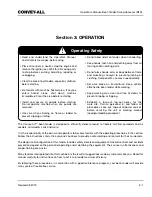 Preview for 19 page of CONVEY-ALL BTS-295 Operator'S Manual