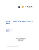 Convey Computer HC-1EX Quick Start Manual preview