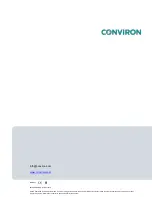 Preview for 35 page of Conviron BDR16 User Manual