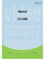 Convision CC-5400 Manual предпросмотр