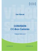 Convision CC-8xxx Series User Manual preview