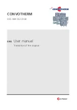 Convotherm OEB User Manual preview