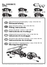 ConWys AG 12500567C Fitting Instructions Manual preview