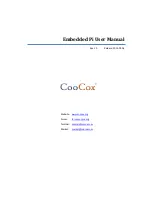 CooCox Embedded Pi User Manual preview