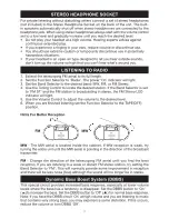 Preview for 8 page of Coodmans GPS218MP3 Instruction Manual