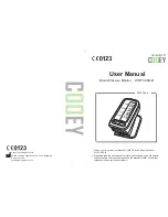 Cooey WHT1-808-B User Manual предпросмотр