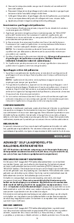 Preview for 19 page of COOK Medical Advance 35 LP Instructions For Use Manual