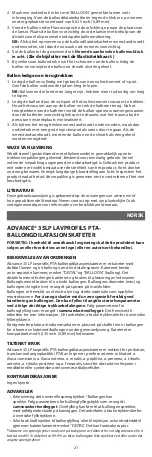 Preview for 21 page of COOK Medical Advance 35 LP Instructions For Use Manual