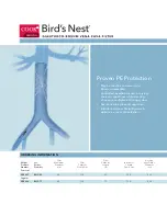 COOK Medical Bird's Nest BNF-45 Suggested Instructions предпросмотр