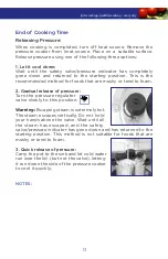 Preview for 15 page of Cook Vision B/R/K Owner'S Manual