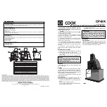 Preview for 3 page of COOK CP-BK Manual