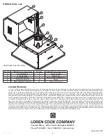 Preview for 8 page of COOK SRSH-B Installation, Operation And Maintenance Manual