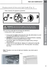 Предварительный просмотр 23 страницы Cooke & Lewis 8422248600286 User Handbook Manual