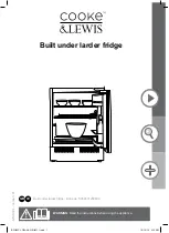 Cooke & Lewis BFU60CL Manual preview