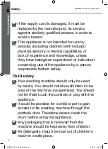 Preview for 8 page of Cooke & Lewis BWM60CL User Manual