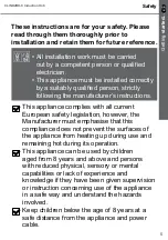 Preview for 5 page of Cooke & Lewis CLIND2BK-C Manual