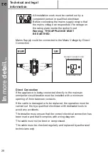 Preview for 28 page of Cooke & Lewis CLMF1BK-CR1 Installation Manual