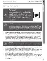 Предварительный просмотр 23 страницы Cooke & Lewis CLMFBK60 User Manual