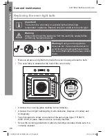 Preview for 26 page of Cooke & Lewis CLPYRO23 User Handbook Manual