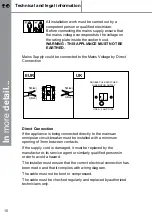 Preview for 16 page of Cooke & Lewis CLVH60SS-C Manual