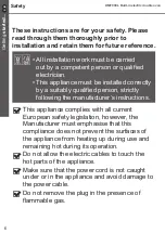 Preview for 6 page of Cooke & Lewis DMF90CL Instructions Manual