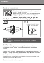 Preview for 33 page of Cooke & Lewis DMF90CL Instructions Manual