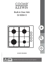 Cooke & Lewis GI 6004 X Manual preview