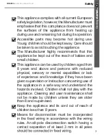 Preview for 7 page of Cooke & Lewis IHB40CL User Handbook Manual