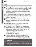 Preview for 10 page of Cooke & Lewis IHB40CL User Handbook Manual