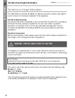 Preview for 18 page of Cooke & Lewis IHB40CL User Handbook Manual